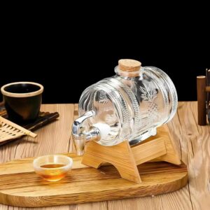 Fût en verre avec robinet pour rhum arrangé – Image 2