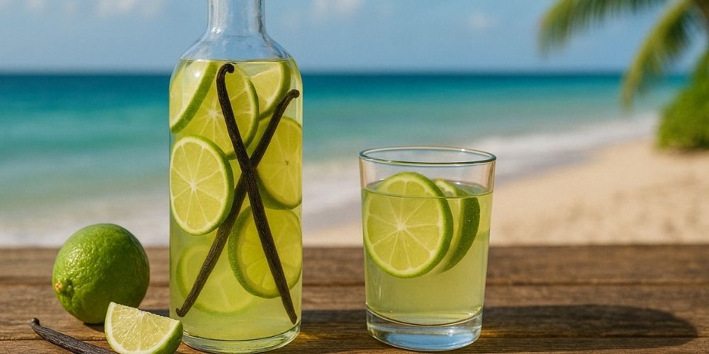 Rhum arrangé citron vert vanille : notre recette