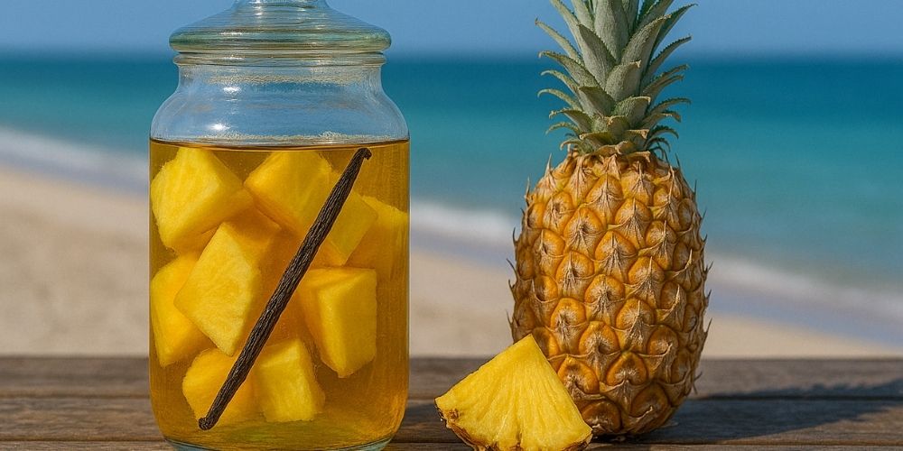 Rhum arrangé ananas vanille : notre recette
