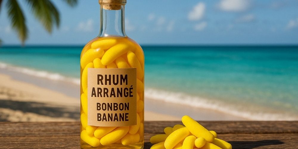 Rhum arrangé bonbon banane : notre recette