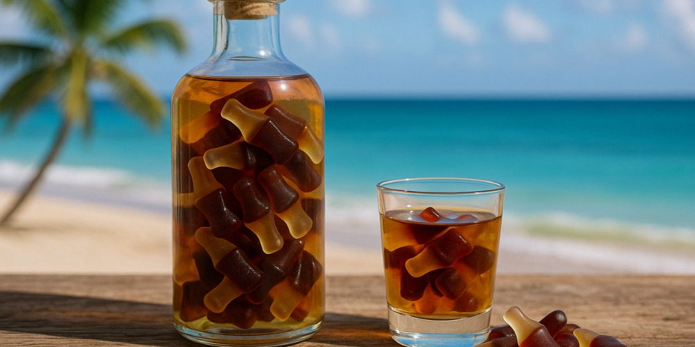 Rhum arrangé bonbon coca : notre recette