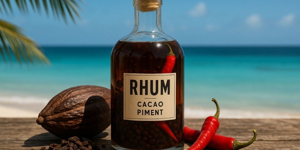 Rhum arrangé cacao piment : notre recette