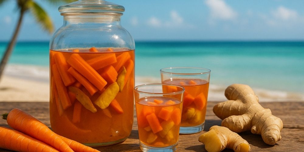 Rhum arrangé carotte gingembre : notre recette