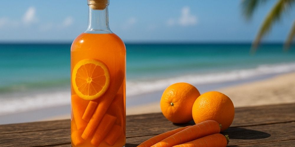 Rhum arrangé carotte orange : notre recette