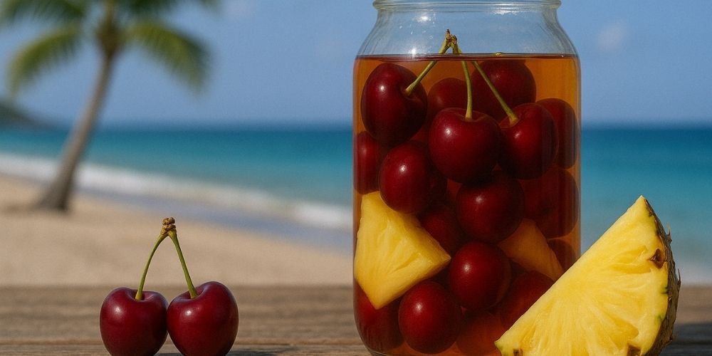 Rhum arrangé cerise ananas : notre recette