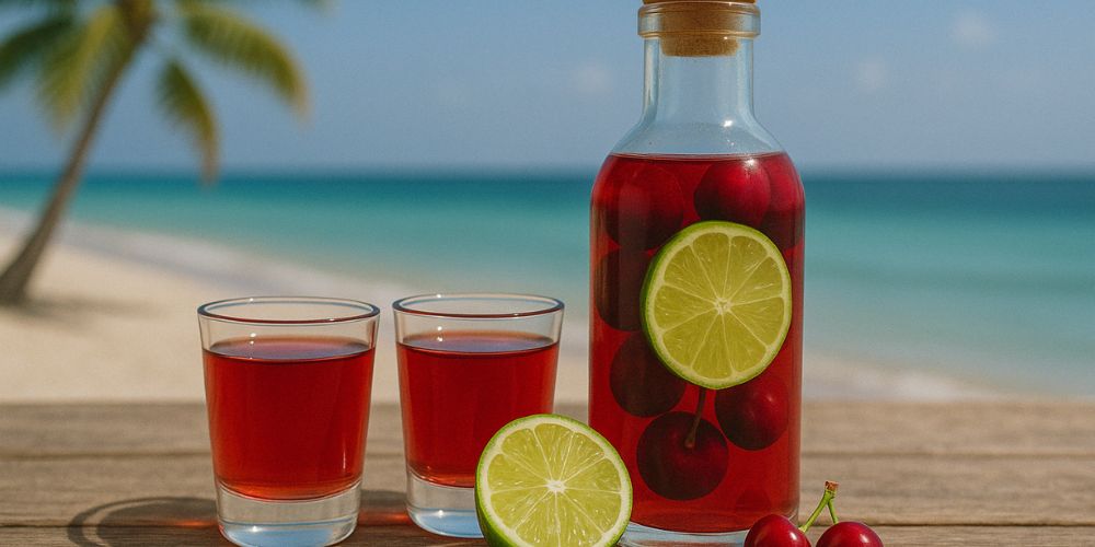 Rhum arrangé cerise citron vert : notre recette