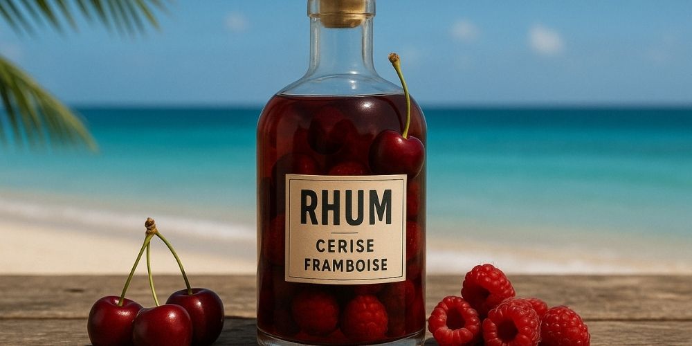 Rhum arrangé cerise framboise : notre recette