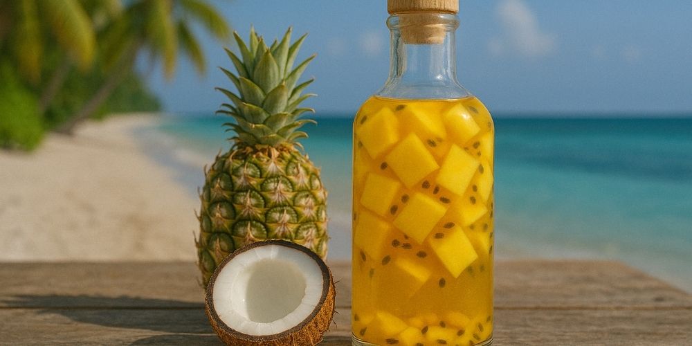 Rhum arrangé ananas coco : notre recette