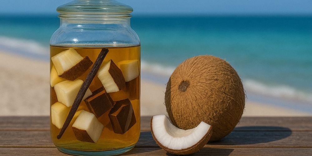 Rhum arrangé coco chocolat : notre recette
