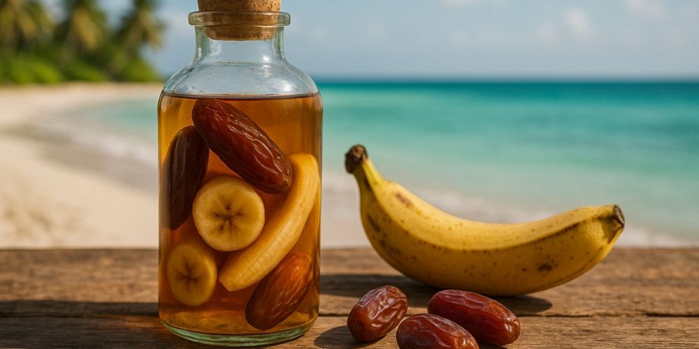 Rhum arrangé datte banane : notre recette