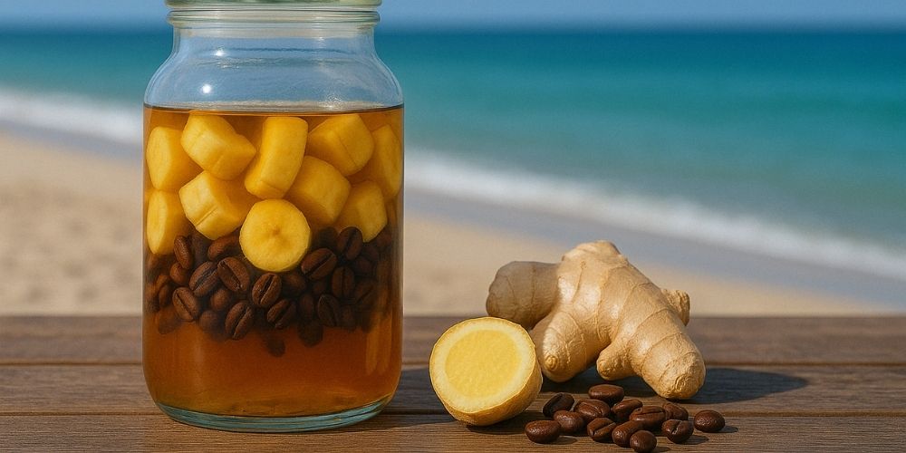 Rhum arrangé gingembre café : notre recette