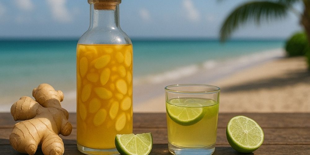 Rhum arrangé gingembre citron vert : notre recette