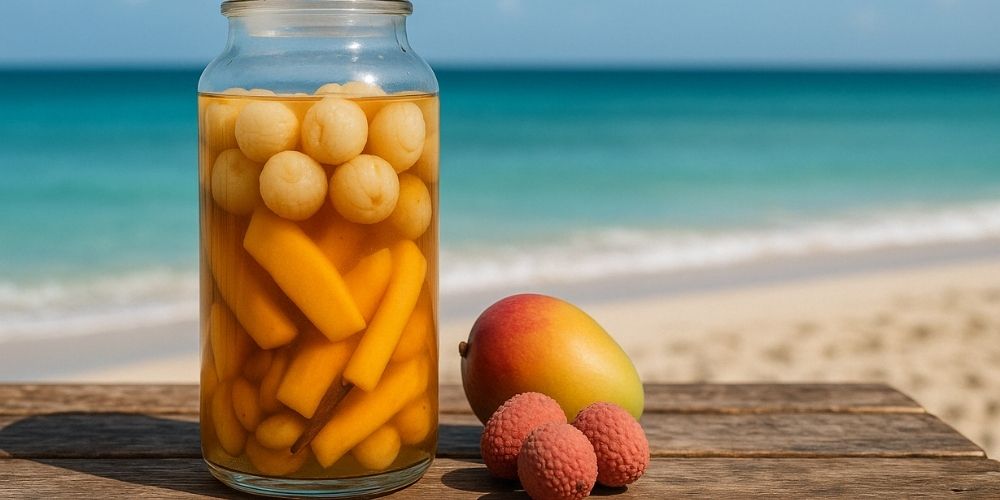 Rhum arrangé litchi mangue : notre recette