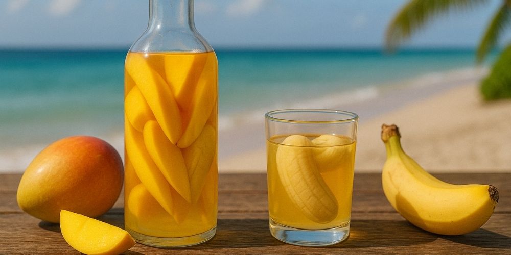 Rhum arrangé mangue banane : notre recette