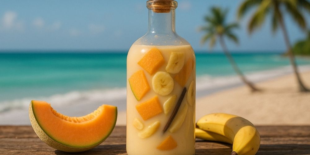 Rhum arrangé melon banane : notre recette
