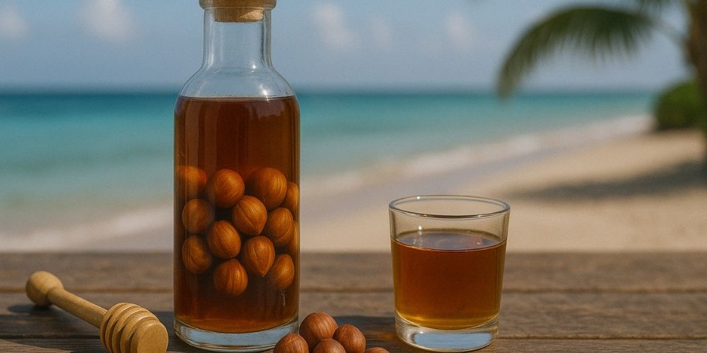Rhum arrangé noisette miel : notre recette