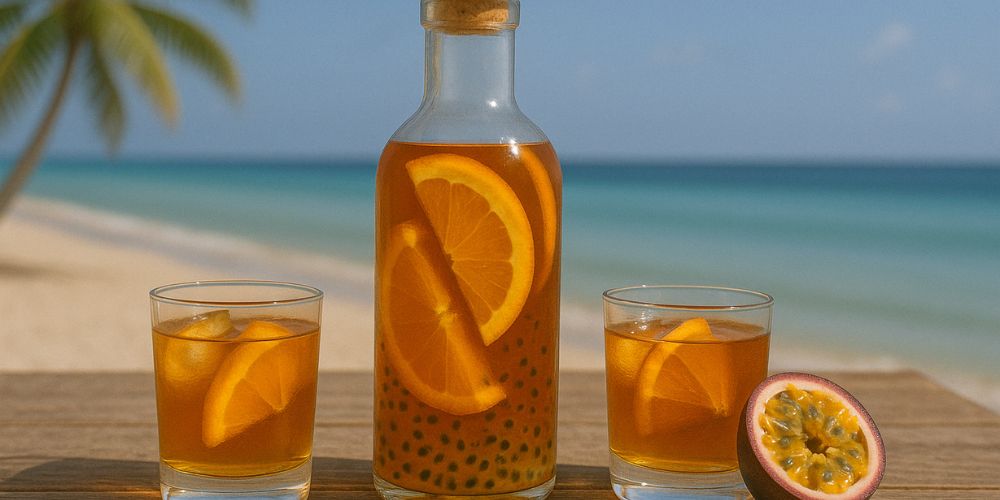 Rhum arrangé orange passion : notre recette