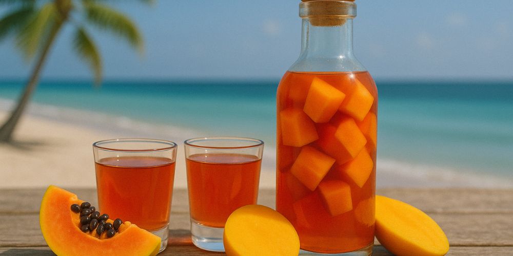 Rhum arrangé papaye mangue : notre recette