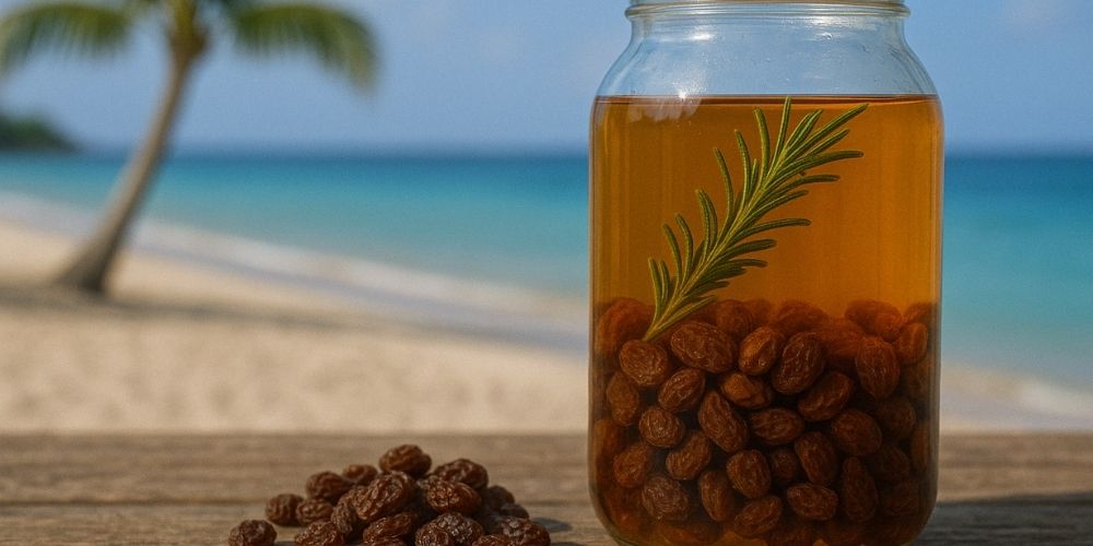 Rhum arrangé raisin sec : notre recette