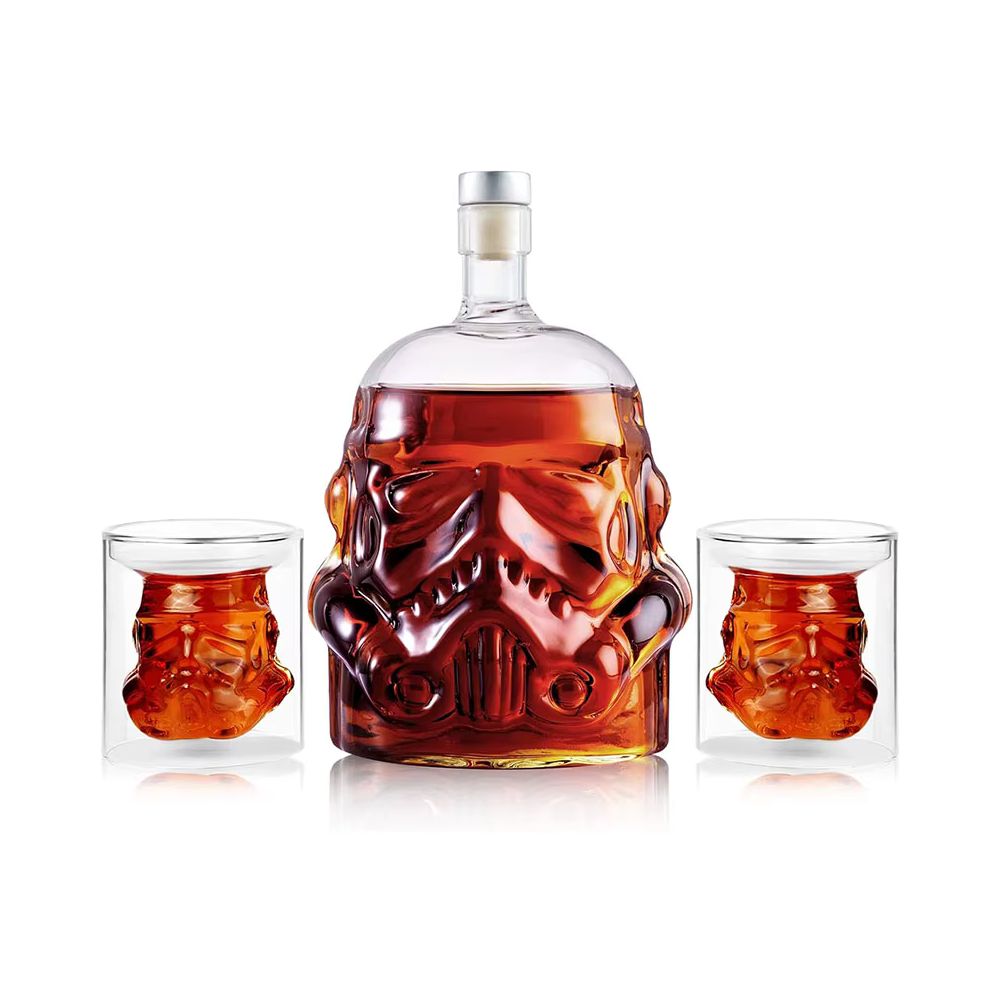 Bouteille Stormtrooper en verre (750 ml)