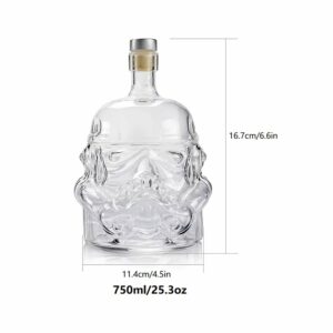 Bouteille Stormtrooper en verre (750 ml) – Image 2
