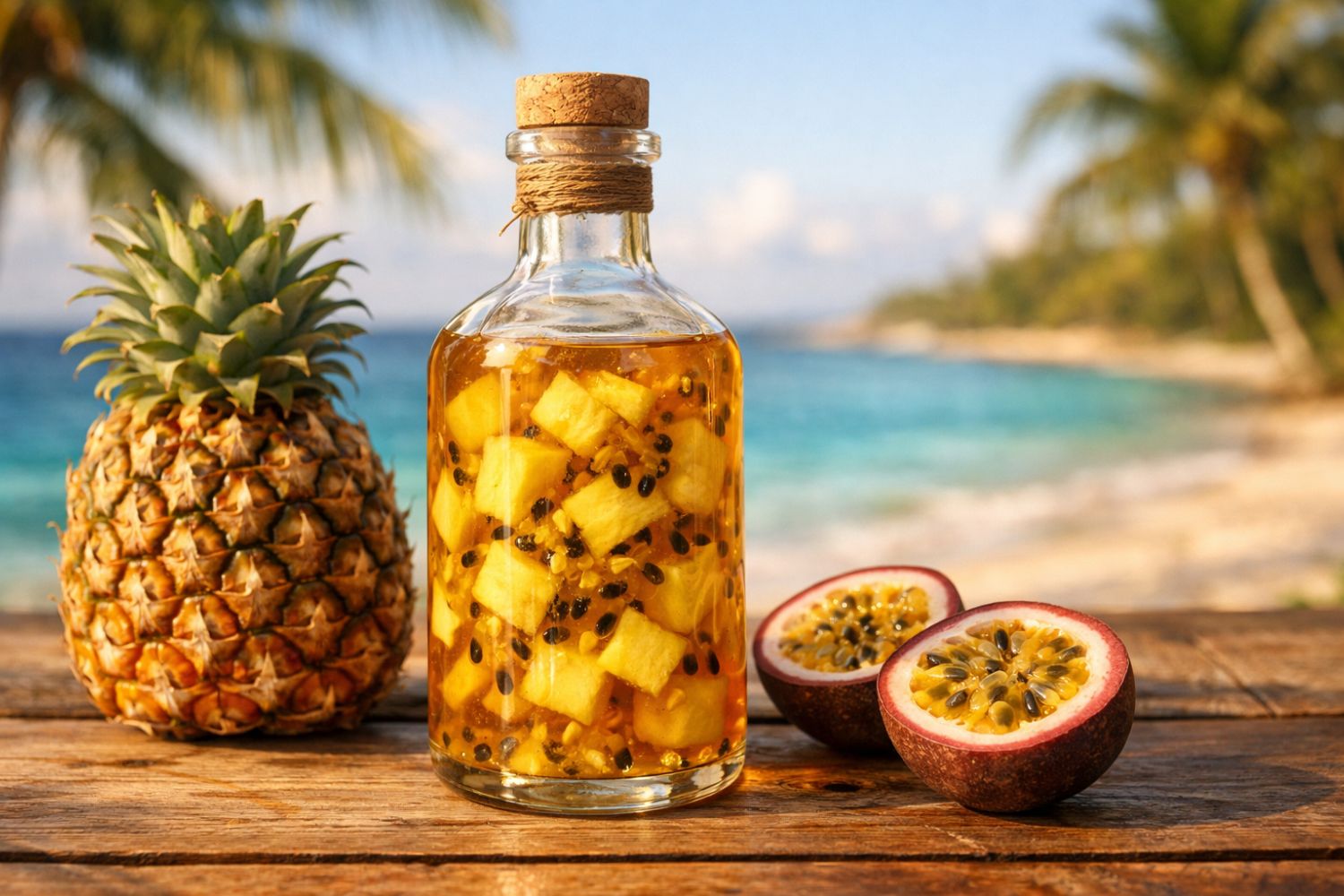Rhum arrangé ananas passion : notre recette