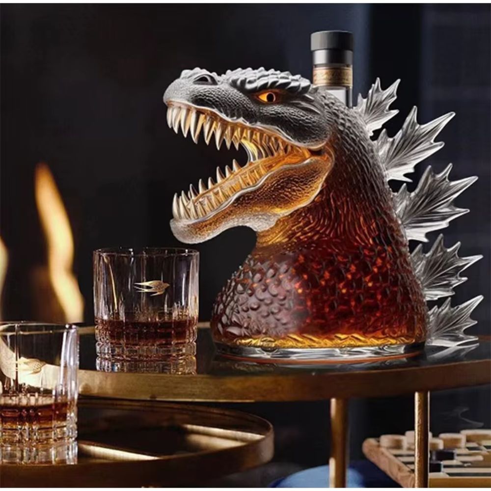Bouteille Godzilla en verre 350 ml – Image 2
