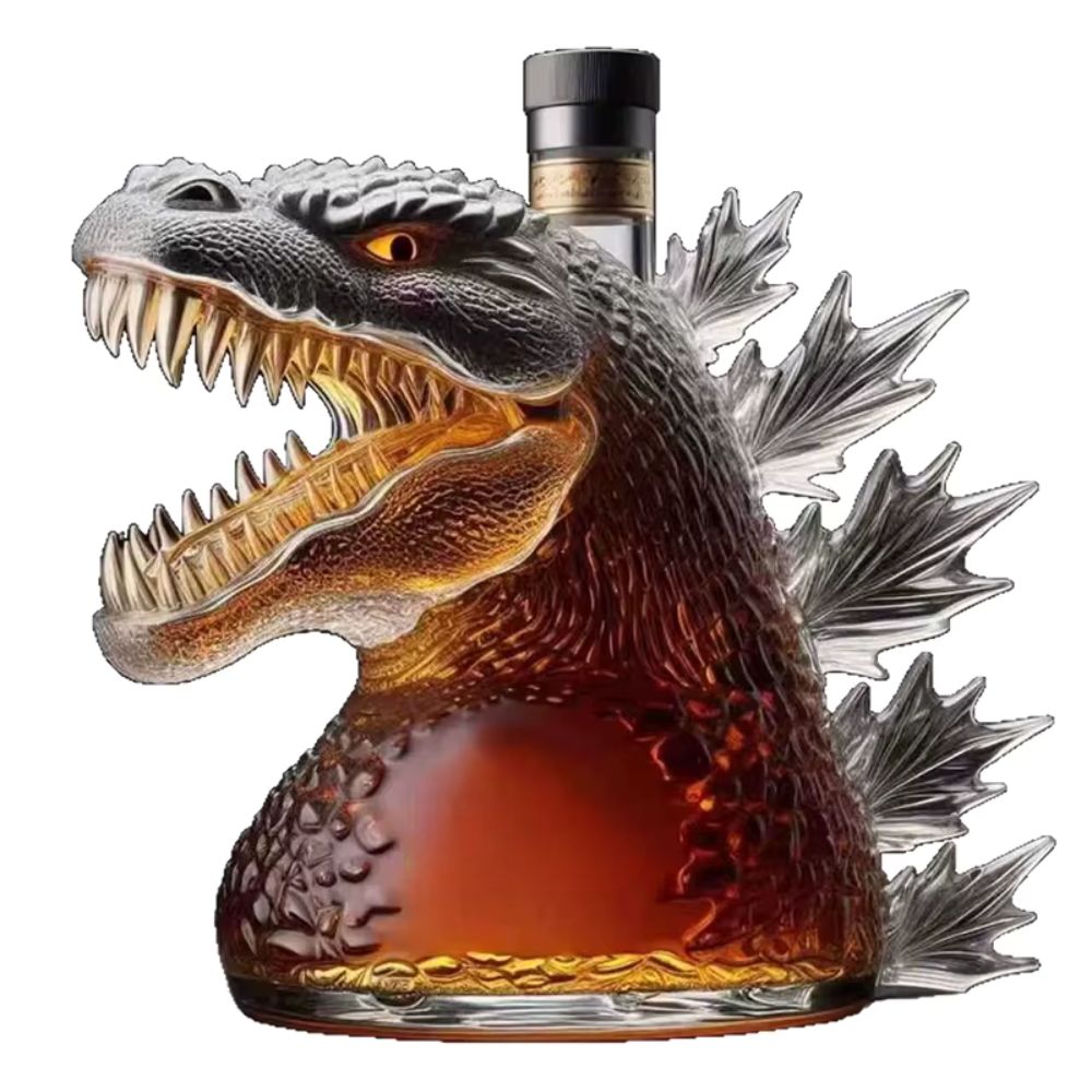 Bouteille Godzilla en verre 350 ml – Image 1